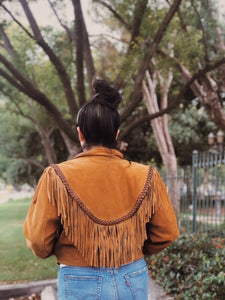 Western Suede Fringe Jacket