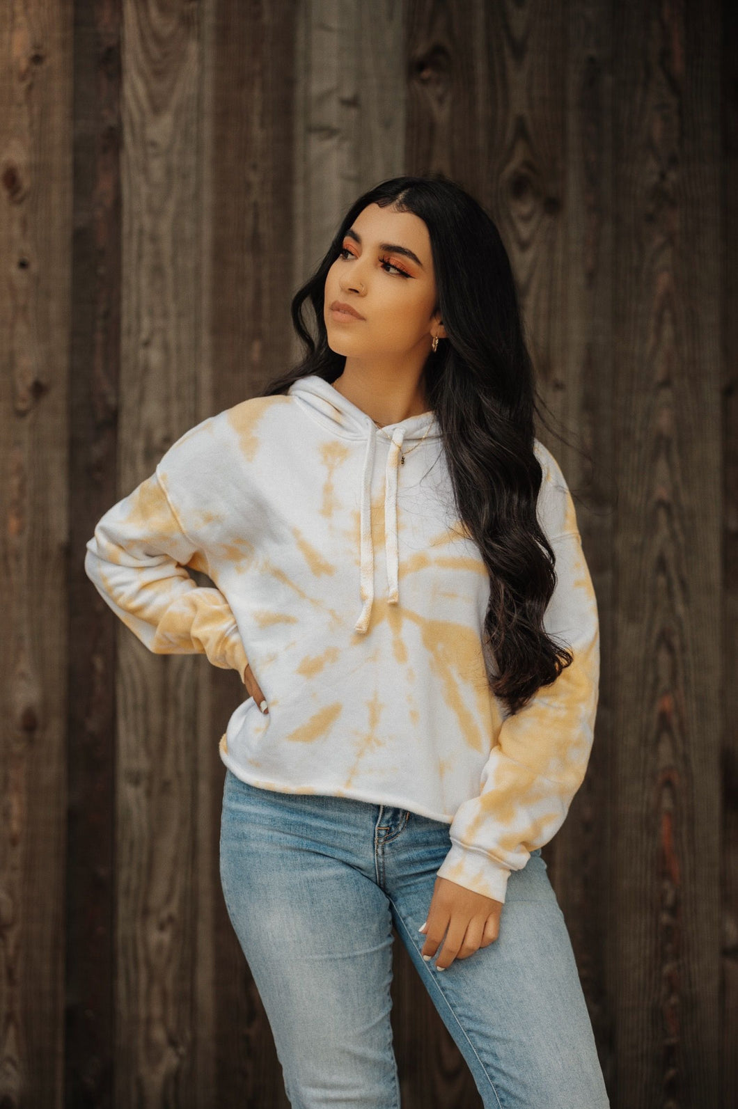 Goldie Crop Hoodie